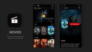 Movies App UI Aia and App